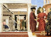Piero della Francesca The Flagellation oil painting artist